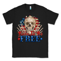 Black born to be free skeleton Classic Tee - Zillion Design Studio
