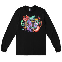 Black gastro crew Long Sleeve Tee - RanaPortraitStore