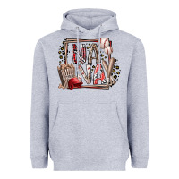 Heather Grey nana baseball Heavyweight Hoodie - RacoonDesign