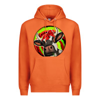 Carrot Christmas Cow Premium Hoodie - Jasminsmagicworld