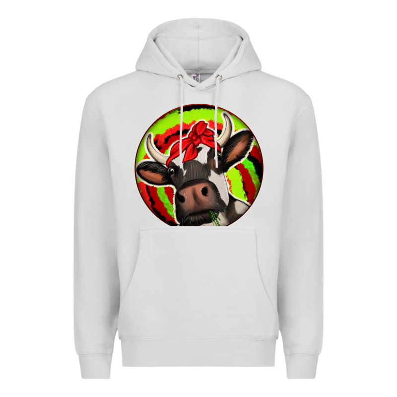 Christmas Cow Premium Hoodie by Jasminsmagicworld | Teevron