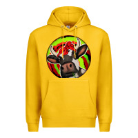 Lemon Christmas Cow Premium Hoodie - Jasminsmagicworld