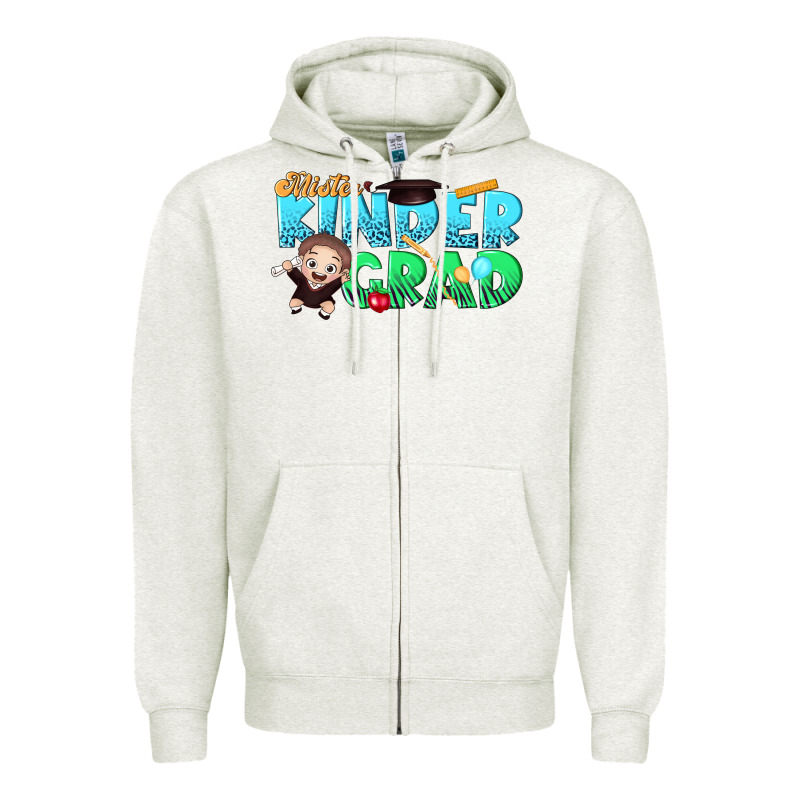 Mister Kinder Grad Zipper Hoodie by texasbilliewilder | Teevron