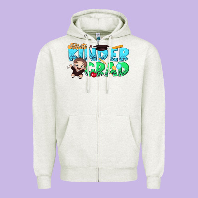 Mister Kinder Grad Zipper Hoodie Designed By Texasbilliewilder