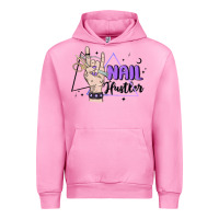 Fuchsia Pink nail hustler Urban Hoodie - MaliasSmallBusiness