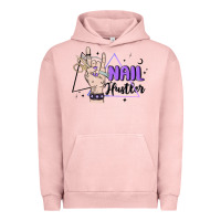 Pigment Salmon nail hustler Urban Hoodie - MaliasSmallBusiness