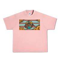 Salmon bucking bronco aztec shape license plate Urban Heavy Tee - Artiststas