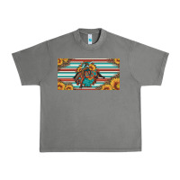 Tornado bucking bronco aztec shape license plate Urban Heavy Tee - Artiststas