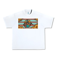 White bucking bronco aztec shape license plate Urban Heavy Tee - Artiststas