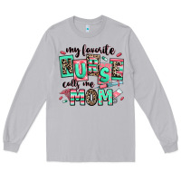 Moon Dust my favorite nurse calls me mom Long Sleeve Tee - RanaPortraitStore