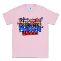 Bubblegum Pink boom boom mama Classic Tee - Zillion Design Studio