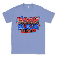 Colony Blue boom boom mama Classic Tee - Zillion Design Studio