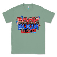 Sage boom boom mama Classic Tee - Zillion Design Studio