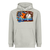 Moon Dust western american flag baseball Heavyweight Hoodie - HRA Design Shop