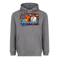 Storm western american flag baseball Heavyweight Hoodie - HRA Design Shop