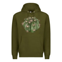 Army Green eagle claws cactus Premium Hoodie - LillyAllenDesigns