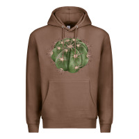 Chestnut eagle claws cactus Premium Hoodie - LillyAllenDesigns