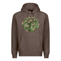 Coffee eagle claws cactus Premium Hoodie - LillyAllenDesigns