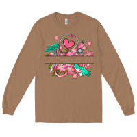 Toasted Coconut nurse flowers custom name design Long Sleeve Tee - RanaPortraitStore
