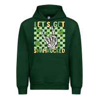 Forest Green let's get shamrocked Urban Hoodie - MaliasSmallBusiness