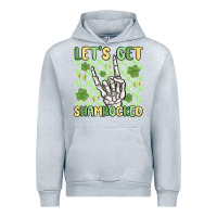 Heather Grey let's get shamrocked Urban Hoodie - MaliasSmallBusiness
