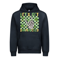 Navy let's get shamrocked Urban Hoodie - MaliasSmallBusiness