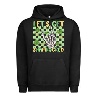 Pigment Black let's get shamrocked Urban Hoodie - MaliasSmallBusiness
