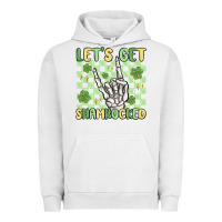 Pigment Lunar Rock let's get shamrocked Urban Hoodie - MaliasSmallBusiness
