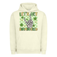 Pigment Pistachio let's get shamrocked Urban Hoodie - MaliasSmallBusiness