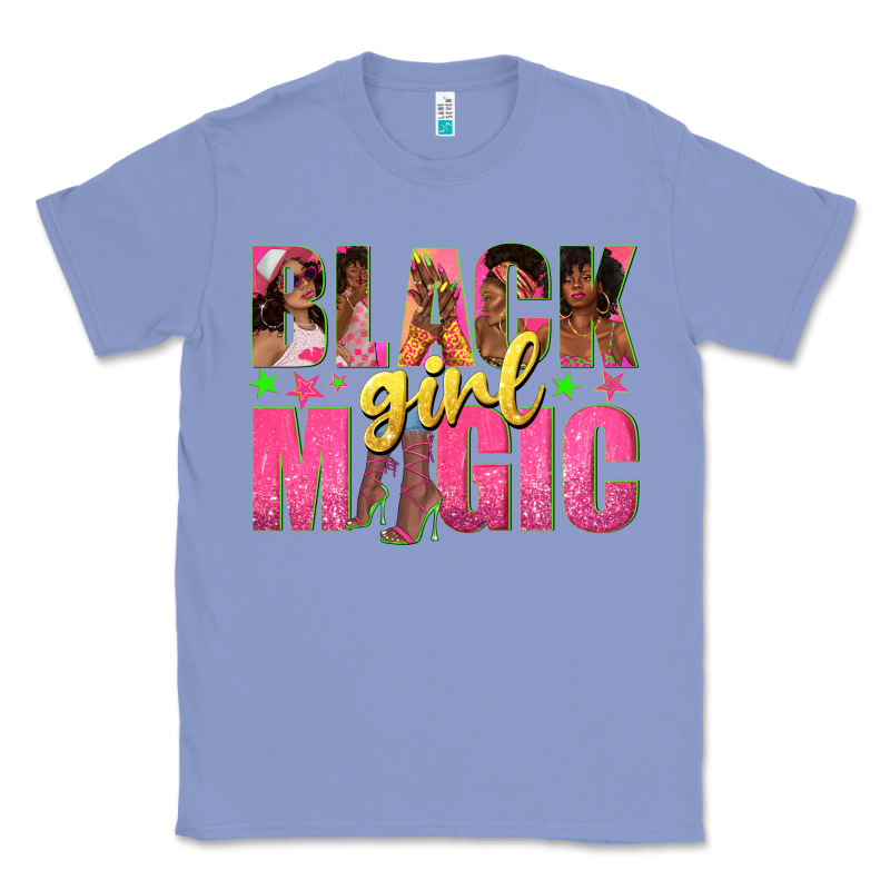 Black Girl Magic With Afro Black Women Classic Tee by texasbilliewilder | Teevron