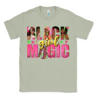 Matcha black girl magic with afro black women Classic Tee - texasbilliewilder