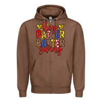 Chestnut hey batter batter swing softball Zipper Hoodie - Zillion Design Studio