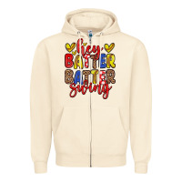 Sandshell hey batter batter swing softball Zipper Hoodie - Zillion Design Studio
