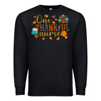 Black one thankful nurse Premium Sweatshirt - JahusDesignShop