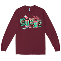 Burgundy nurse Long Sleeve Tee - RanaPortraitStore