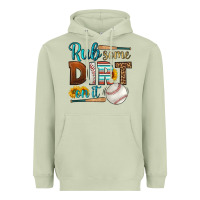 Matcha rub some dirt on it baseball Heavyweight Hoodie - HRA Design Shop