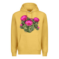 Antique Gold eagle claws cacti Premium Hoodie - LillyAllenDesigns