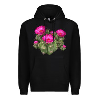 Black eagle claws cacti Premium Hoodie - LillyAllenDesigns