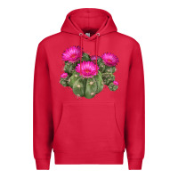 Cardinal eagle claws cacti Premium Hoodie - LillyAllenDesigns