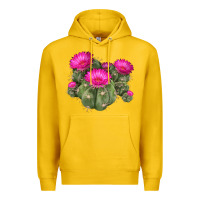 Lemon eagle claws cacti Premium Hoodie - LillyAllenDesigns