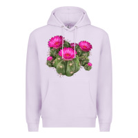 Lilac eagle claws cacti Premium Hoodie - LillyAllenDesigns