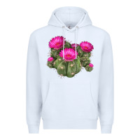 White eagle claws cacti Premium Hoodie - LillyAllenDesigns