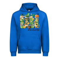 Cobalt retro patricks day teacher life Urban Hoodie - MaliasSmallBusiness