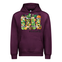 Mauve Wine retro patricks day teacher life Urban Hoodie - MaliasSmallBusiness