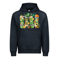Navy retro patricks day teacher life Urban Hoodie - MaliasSmallBusiness