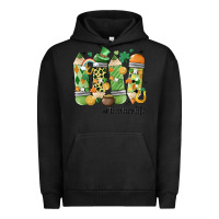 Pigment Black retro patricks day teacher life Urban Hoodie - MaliasSmallBusiness