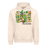 Sandshell retro patricks day teacher life Urban Hoodie - MaliasSmallBusiness