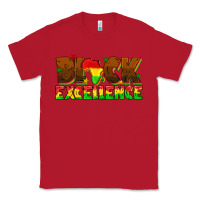 Red black excellence juneteenth Classic Tee - texasbilliewilder