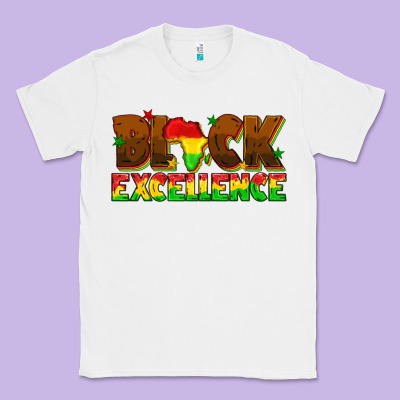 Classic Tee black excellence juneteenth