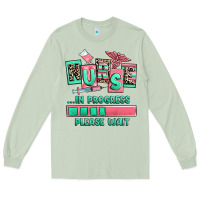 Matcha nurse in progress please wait Long Sleeve Tee - RanaPortraitStore